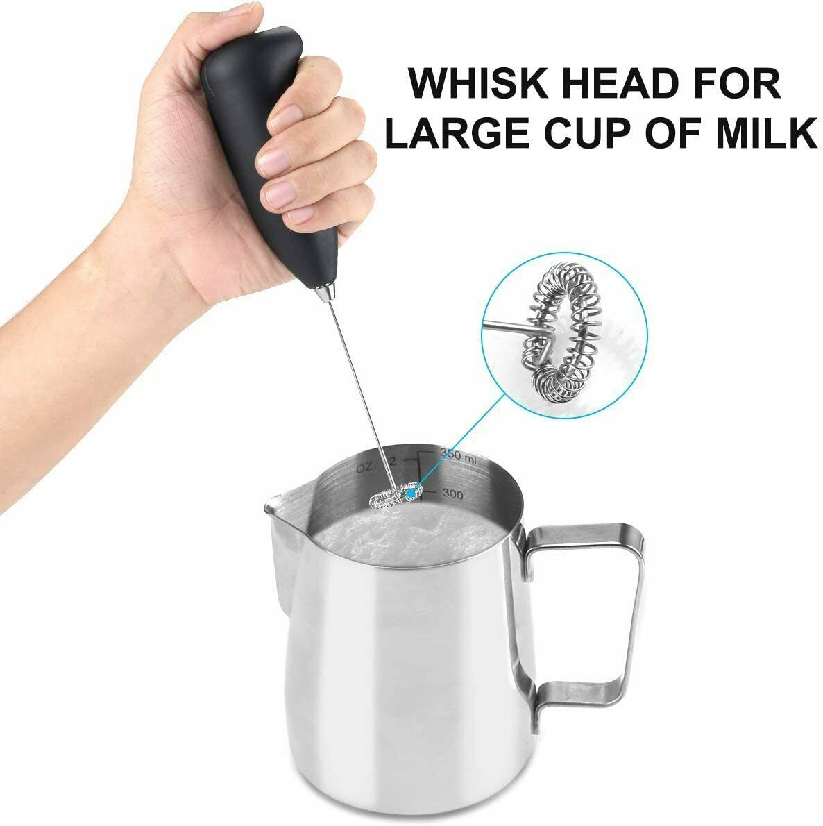 Whip Up Perfect Drinks with the Electric Milk Frother: Coffee, Eggs, a - Kitchen And Dinning - Easemill