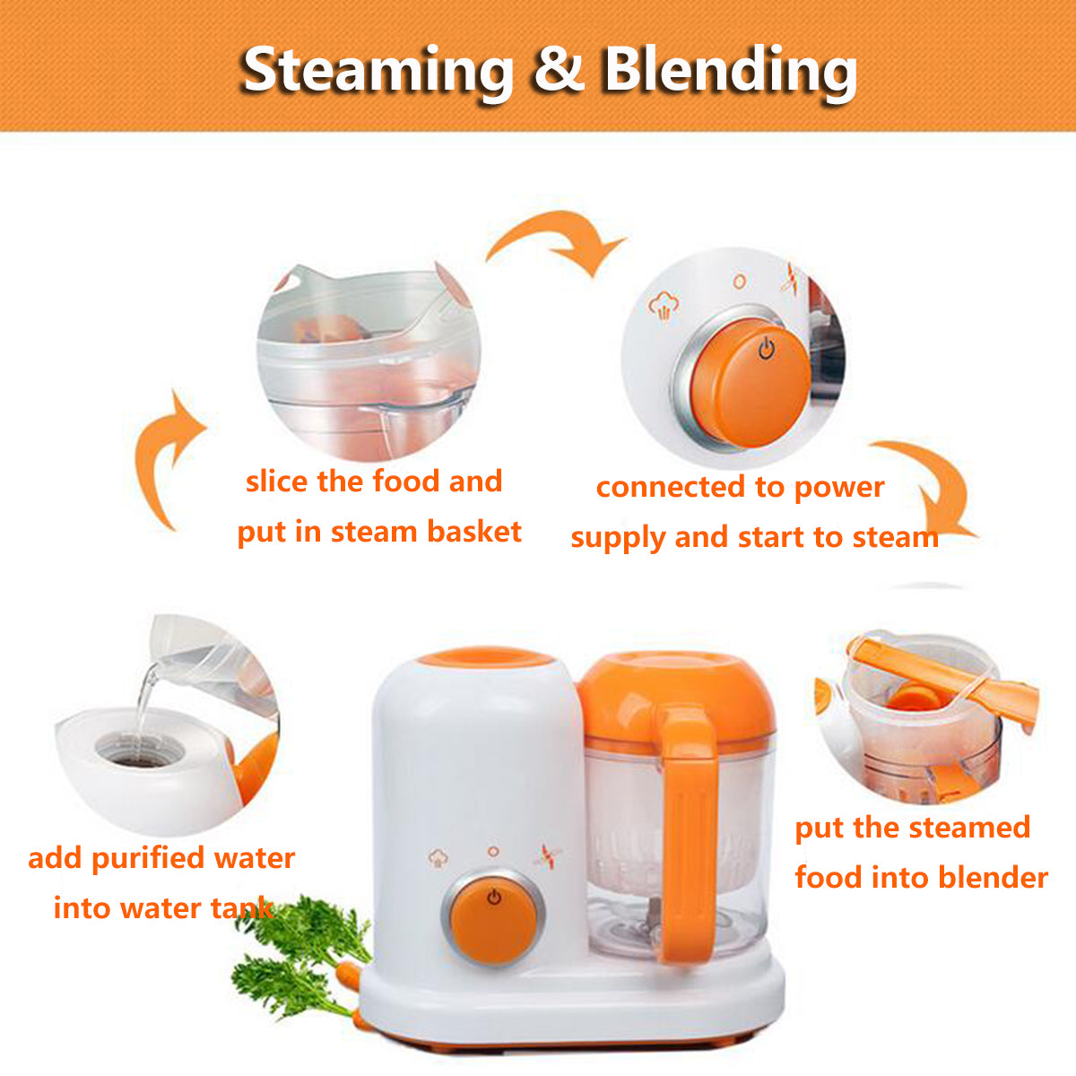 Multi-function Baby Food Processor