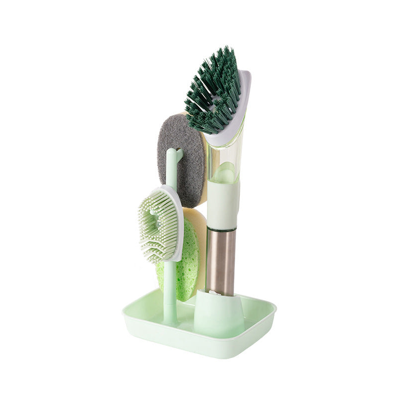 The Ultimate Multifunctional Long-Handled Dish Brush with Oily Sponge - Kitchen And Dinning - Easemill