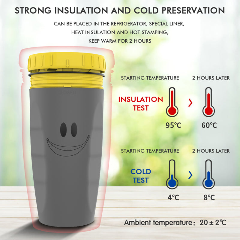 Insulated Travel Cup with Straw - Accessories - Easemill