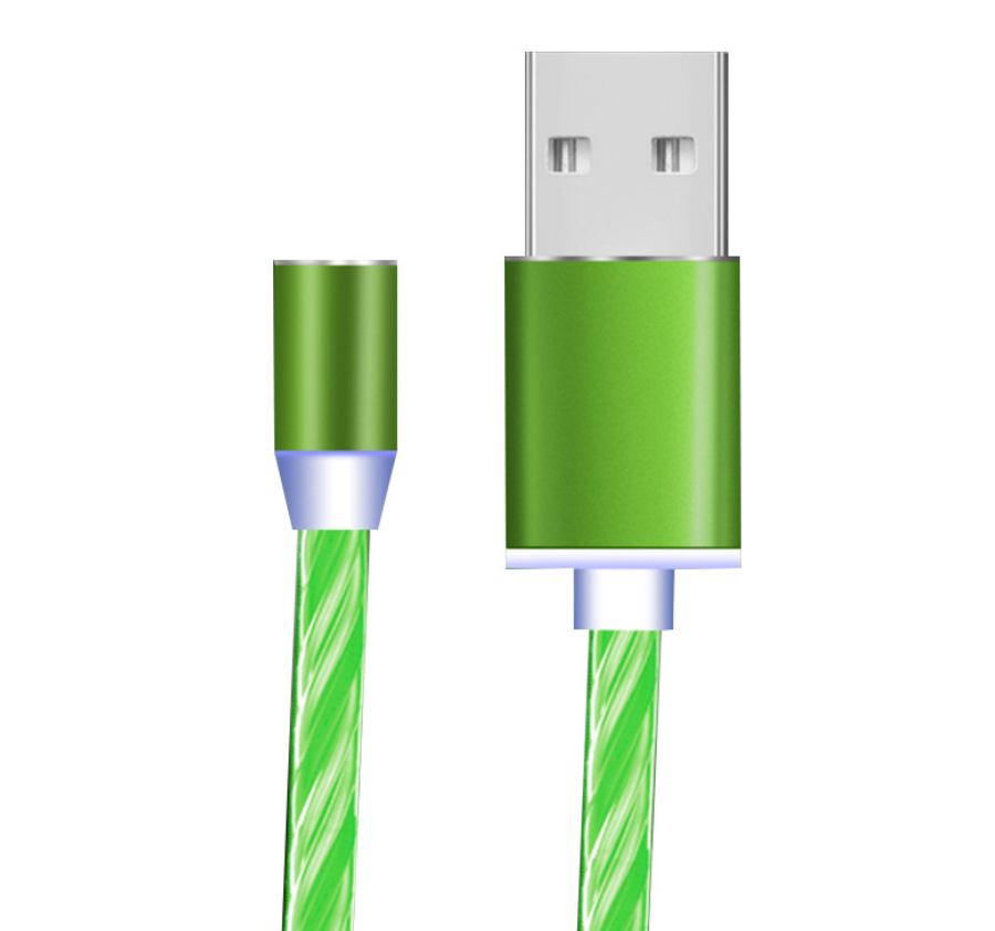 Flowing Light Magic Data Cable Compatible with Apple Devices