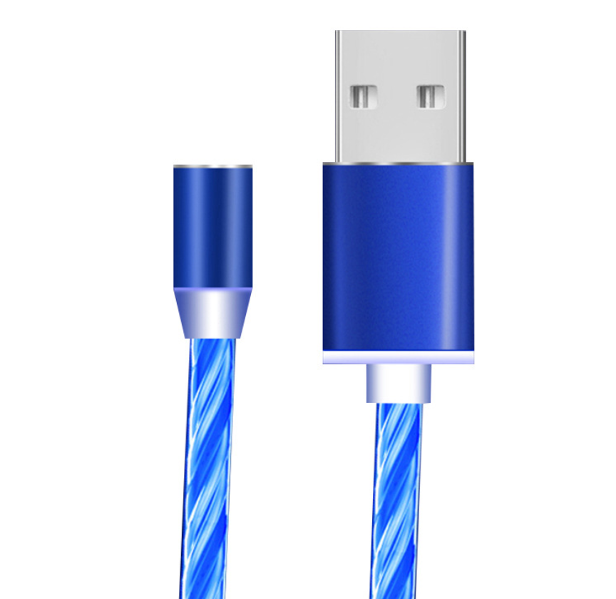 Flowing Light Magic Data Cable Compatible with Apple Devices