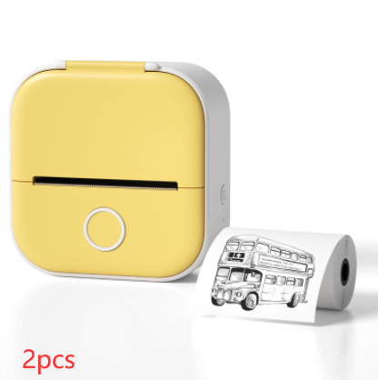 Print Photos and Labels Anywhere with Bluetooth Mini Printer