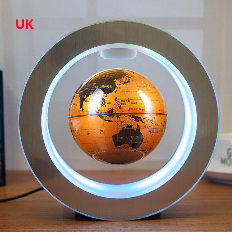 Anti Gravity Round Floating Globe with LED Map