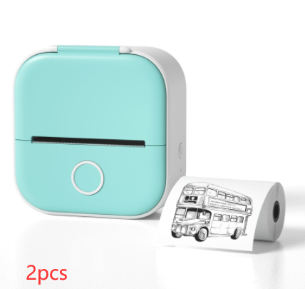 Print Photos and Labels Anywhere with Bluetooth Mini Printer