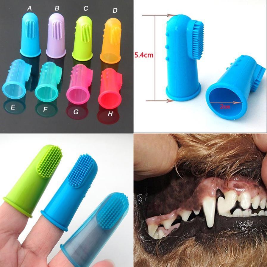 Super Soft Pet Finger Toothbrush For Dogs and Cats - Pet Care - Easemill