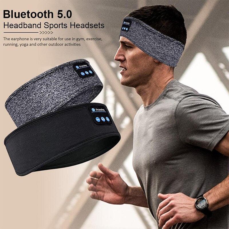 Bluetooth Sports Headband with Wireless Earphones - Headband - Easemill