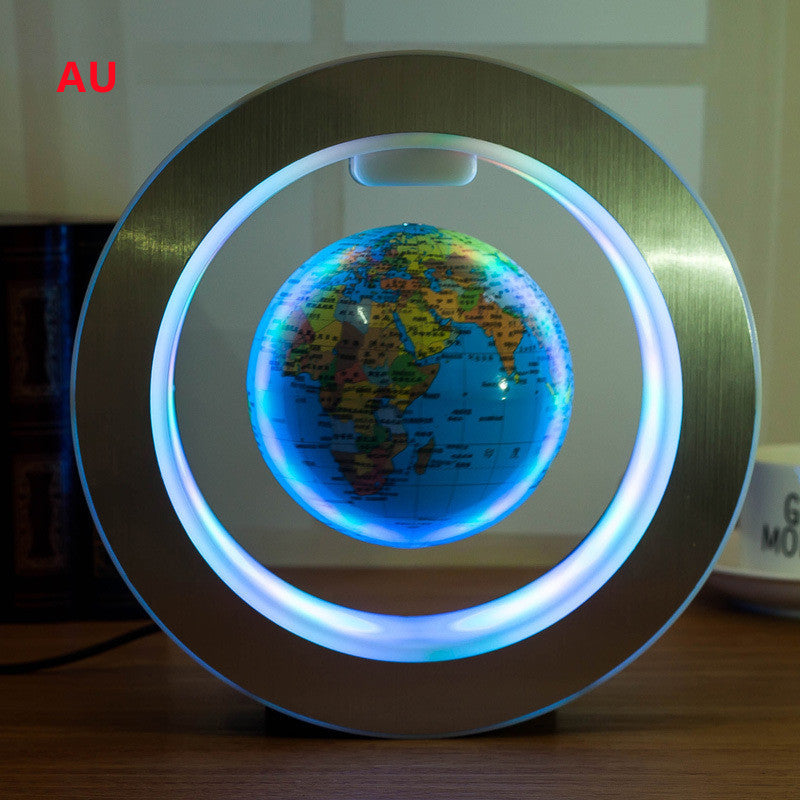 Anti Gravity Round Floating Globe with LED Map