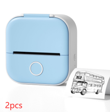 Print Photos and Labels Anywhere with Bluetooth Mini Printer