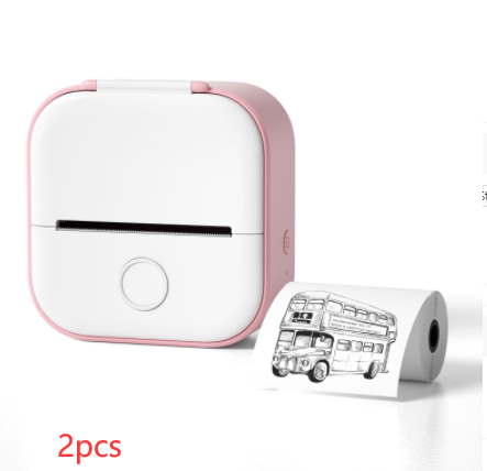 Print Photos and Labels Anywhere with Bluetooth Mini Printer