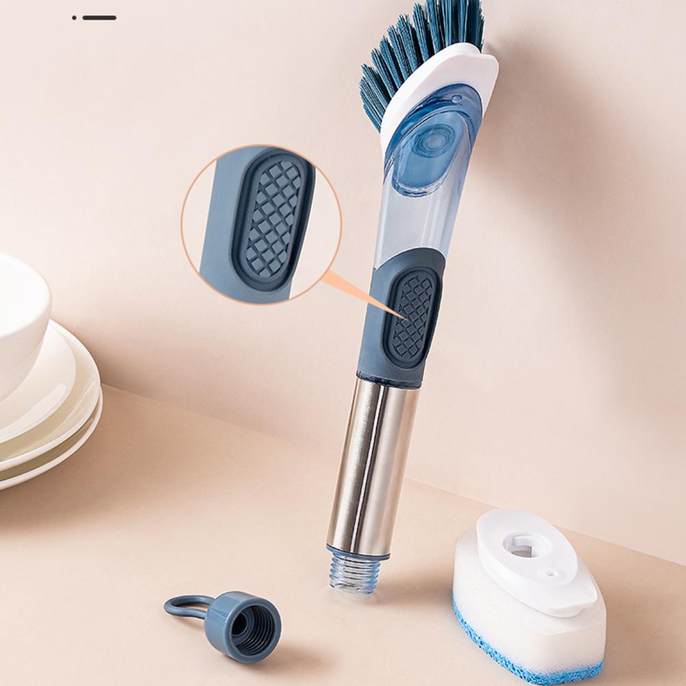 The Ultimate Multifunctional Long-Handled Dish Brush with Oily Sponge - Kitchen And Dinning - Easemill