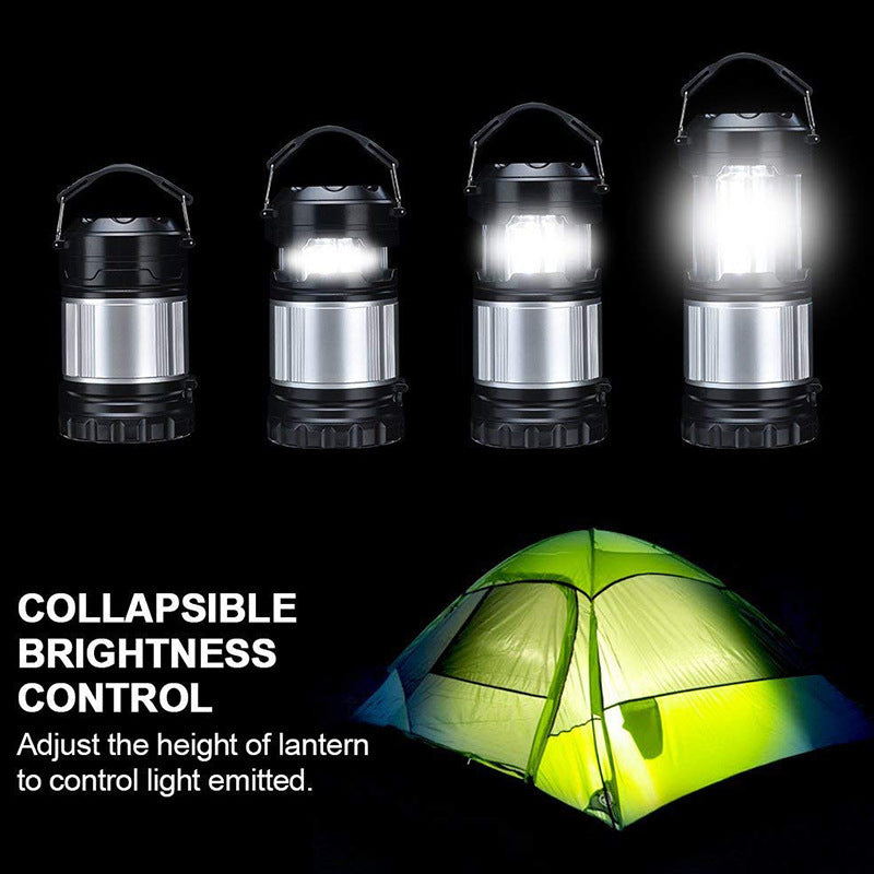 COB Tent Light with Built-in Emergency Flashlight