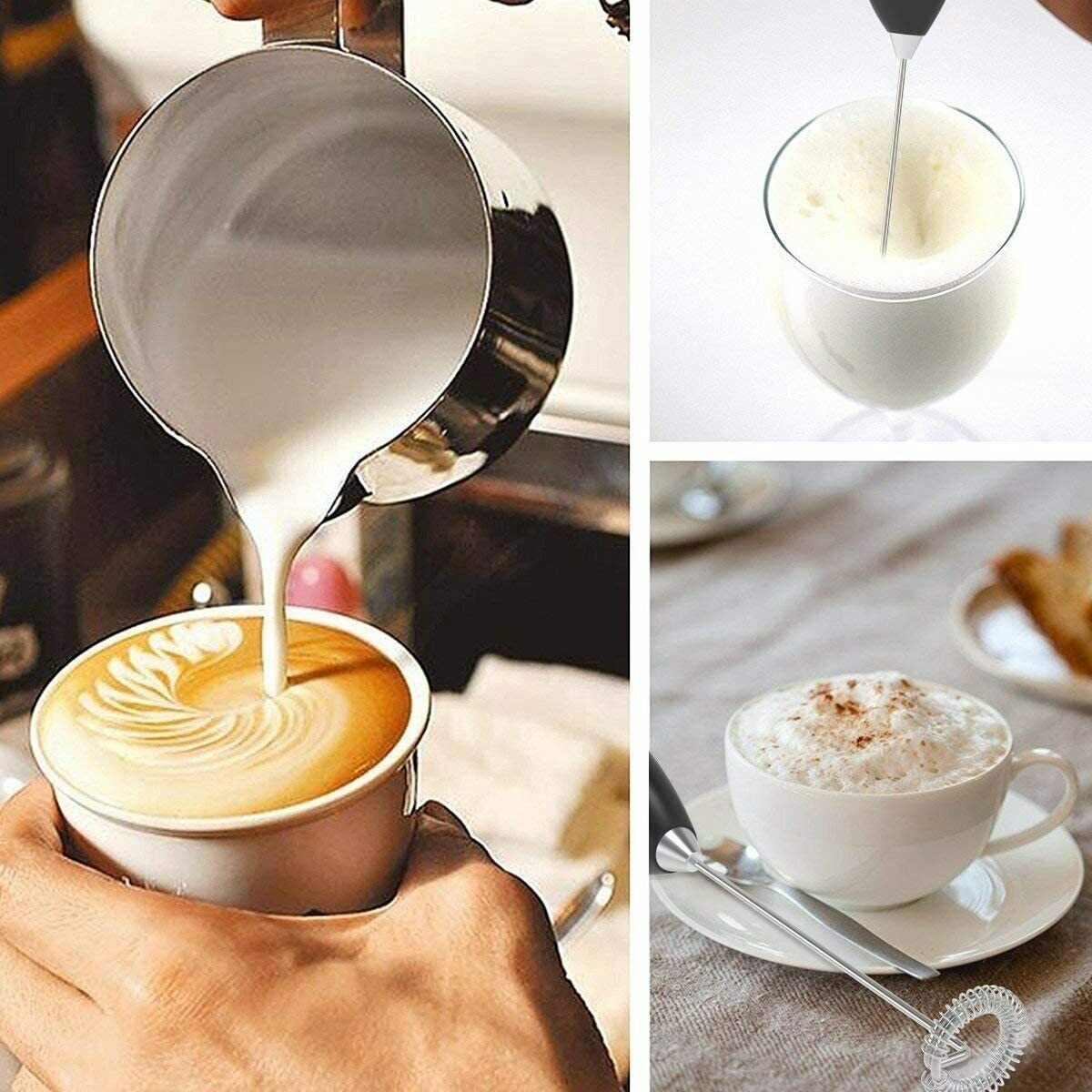 Whip Up Perfect Drinks with the Electric Milk Frother: Coffee, Eggs, a - Kitchen And Dinning - Easemill