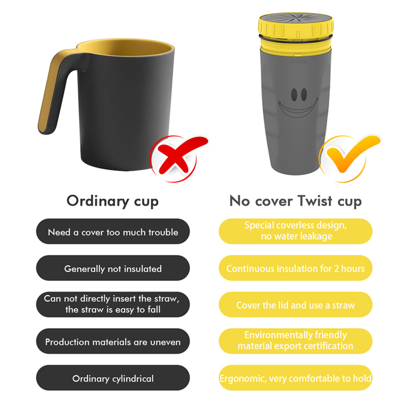 Insulated Travel Cup with Straw - Accessories - Easemill