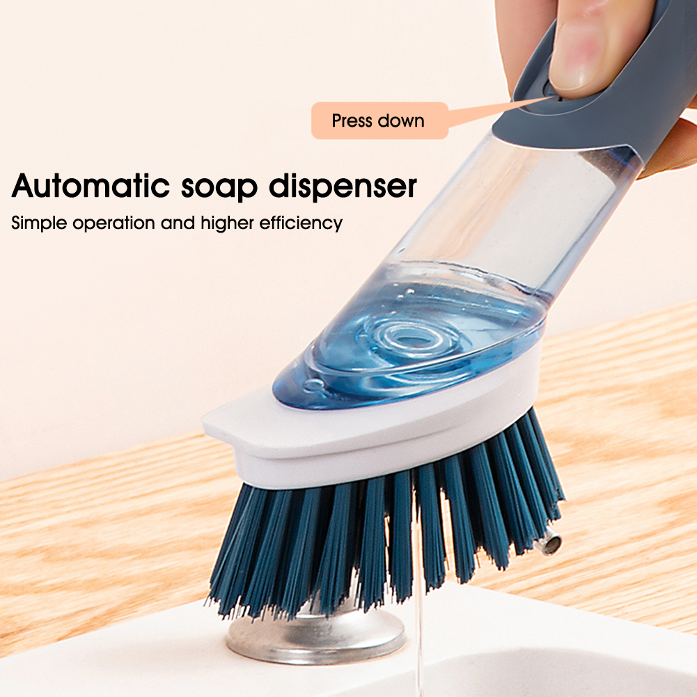 The Ultimate Multifunctional Long-Handled Dish Brush with Oily Sponge - Kitchen And Dinning - Easemill