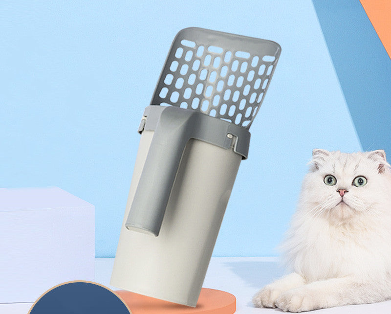 The Ultimate Cat Litter Shovel and Storage Combo - Pet Care - Easemill