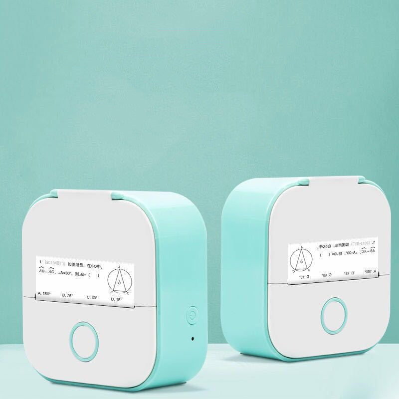 Print Photos and Labels Anywhere with Bluetooth Mini Printer